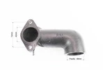 Коліно (труба) глушника R195NM - 2