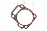 Прокладка головки цилиндра 170F-70mm, (паронит, красная нить) - 2