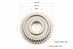 Шестерня КПП вторичного вала Z-39x40, Dвн.-32mm - 3