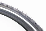 Шина 26"x1,75 (47-559) шипованная  K-830 с белой полосой - 3