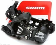 Ремикач задній Sram 12A RD X5 Medium Cage 9-Speed чорний Середня лапка 9 швидкостей велосипедний перемикач
