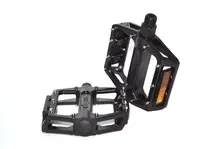 Педалі Wellgo B087U black алюмінієві на насипних підшипниках