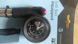 Насос високого тиску для вилки, амортизатора до 400PSI Cycledesign