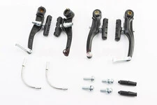 Тормоз Logan V-brake 110мм (2 колеса), алюминиевый, чёрный 935AE