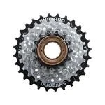 Зірки задні з тріскачкою Shimano MF-TZ510-6 14-28 6 6 зірок сріблястий OEM (45225106)