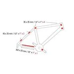 Захист рами Zefal "Skin Armor S" (2603) поліуретан. прозр. (7 шт.) (3420582603012)