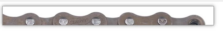 Цепь BBB BCH-010 "SingleLine" single speed серая (8716683058567)