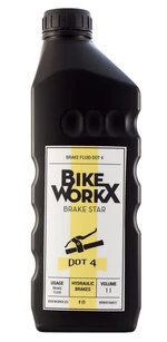 Гальмівна рідина BikeWorkX Brake Star DOT 4 1л.