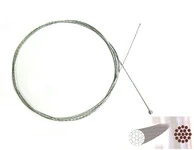 Нержавіючий полірований тросик перемикання 2100 mm Sheng-An,  1шт.