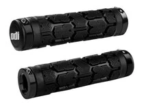 Гріпси ODI Rogue  MTB Lock-On 130mm Bonus Pack Black w/Black Clamps (чорні з чорними замками)