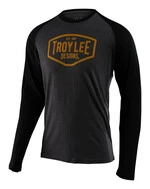 Футболка TLD Motor Oil L/S Raglan (char/blk) Розмір M