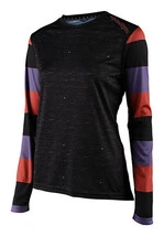 Джерсі TLD WMNS LILIUM LS JERSEY [RUGBY BLACK] XS