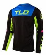 Джерсі TLD Sprint Jersey Fractura [BLk/Yellow] L
