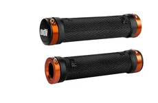 Гріпси ODI Ruffian MTB Lock-On Bonus Pack Black w/Orange Clamps (чорні з помаранчевими замками)