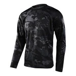 Джерсі TLD FLOWLINE LS JERSEY COVERT [BLACK] M