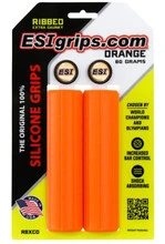 Гріпси ESI Ribbed Extra Chunky Orange Silicone Bicycle Grips