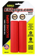 Гріпси ESI Ribbed Extra Chunky Red Silicone Bicycle Grips