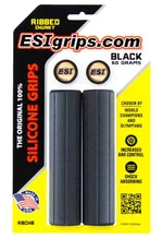 Гріпси ESI Ribbed Chunky Black Silicone Bicycle Grips