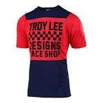 Джерсі TLD Skyline S/S Jersey [Navy/Red] Розмір M