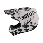 Мотошолом TLD SE4 POLYACRYLITE HELMET RACE SHOP [WHITE/BLACK] XL