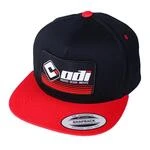 Кепка ODI FADE Hat Flat Bil BLk/Red