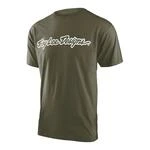 Футболка TLD SHORT SLEEVE TEE SIGNATURE [MILITARY GREEN] XL