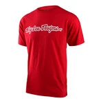 Футболка TLD SIGNATURE SHORT SLEEVE TEE [RED] MD