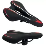 Седло узкое спортивное MTB модель 1019 с прорезью (265x132мм)