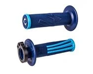 Мото гріпси ODI EMIG PRO MX V2 Lock-On Grip NAVY/Lt Blue