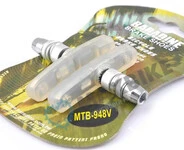 Колодки V-brake обідні Baradine (948V) дляTrial, BMX 60 мм, прозорі