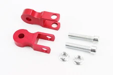 Подовжувач заднього амортизатора 45мм к-кт 2шт + болти + гайки, червоний