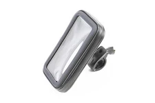 УЦІНКА Тримач-чохол телефону (L) 155х85х30мм на кермо, сенсорна плівка, вологозахисний, швидкознімний (слабке кріплення фіксації