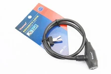 Замок протиугінний тросовий 650х8мм під ключ, TY420