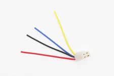 Разъем 4 контакта "мама" + 4 провода (для реле-регуляторов)