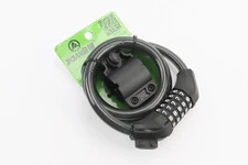 Замок протиугінний тросовий 1200х12мм з 5-ти значним кодом, кріплення за трубу сидіння, 507