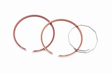 Кільця поршневі Honda DIO50 39мм +0,25 (замки внутрішні)