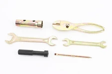 Ключ свечной для 4Т - 16/18mm + 4 предмета (рожковый ключ 8*10mm/рожковый ключ 14*17mm/отвертка ±/плоскогубцы) "ЗИП"