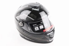 Шолом інтеграл, закритий BLD-М65 S (55-56см), ЧОРНО-СІРИЙ