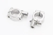 Кріплення на кермо для дзеркал M10, к-кт 2шт, СІРИЙ