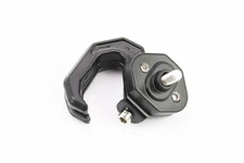 Крючок вещевой (метал) двойной TUNING, ЧЕРНЫЙ