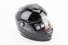 Шолом інтеграл, закритий BLD-М65 L (59-60см), ЧОРНИЙ глянець