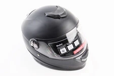 Шолом інтеграл, закритий BLD-М65 М (57-58см), ЧОРНИЙ матовий