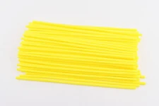 Накладки на спицы 4*235мм, к-кт 72шт, ЖЕЛТЫЙ
