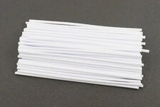 Накладки на спицы 4*240мм, к-кт 72шт, БЕЛЫЙ