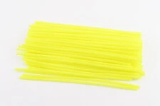 Накладки на спицы 4*240мм, к-кт 72шт, ЖЕЛТЫЙ