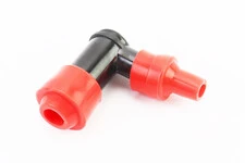 Колпачок свечной "люлька" 90град с резинкой "СИЛИКОН"