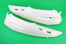 Honda DIO AF-27/28 пластик - верхній бічний лів+прав к-кт 2шт, БІЛИЙ