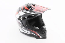 Шлем кроссовый/эндуро/АТV BLD-819-7 L (59-60см), ЧЕРНО-КРАСНЫЙ