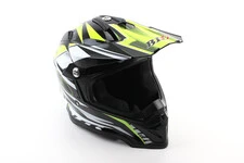 Шлем кроссовый/эндуро/АТV BLD-819-7 S (55-56см), ЧЕРНЫЙ/НЕОНОВО-ЖЕЛТЫЙ