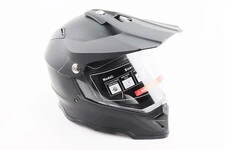 Шолом кросовий/ендуро/АТV зі склом BLD-819-7 М (57-58см), ЧОРНИЙ матовий